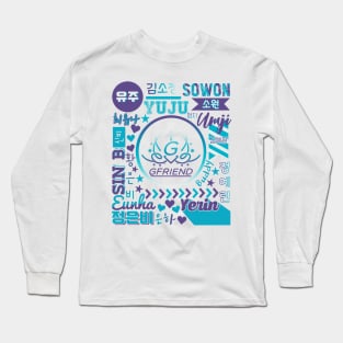 G-friend Collage Long Sleeve T-Shirt